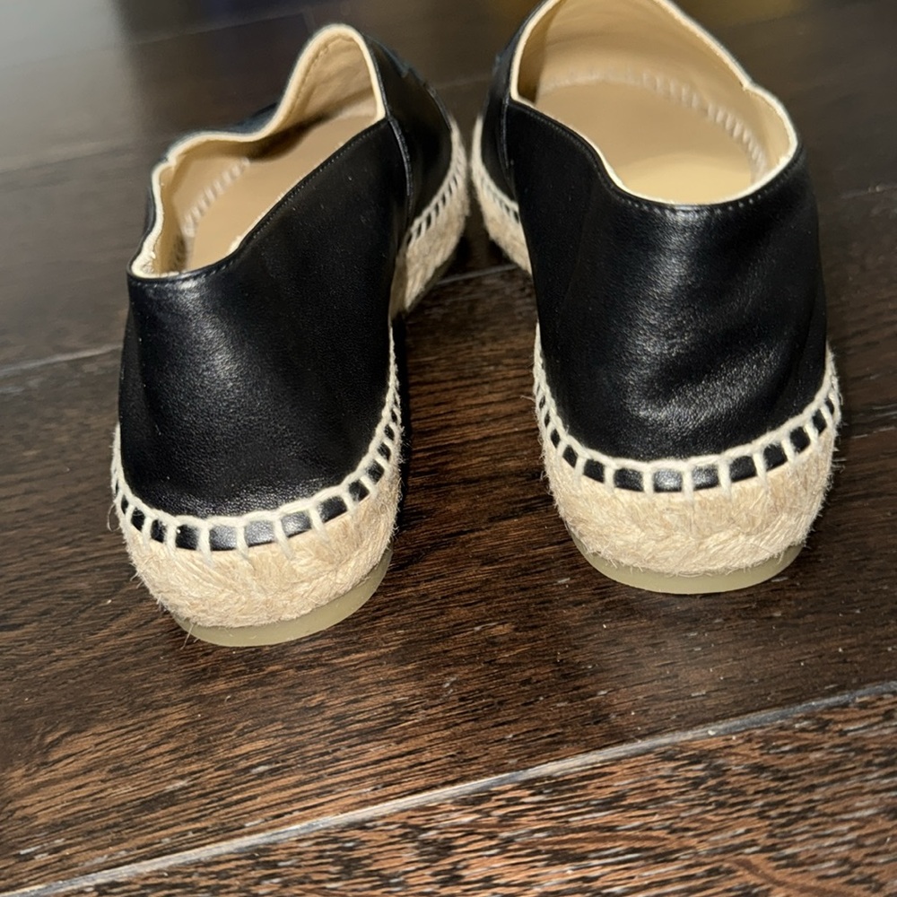 Chanel Black Espadrille Flats - Picture 12 of 13